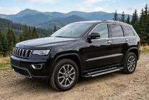Jeep Grand Cherokee WK2 2010–2021 Bočne stopnice RedLine V1 (2 kosa, aluminij) fotografija 1
