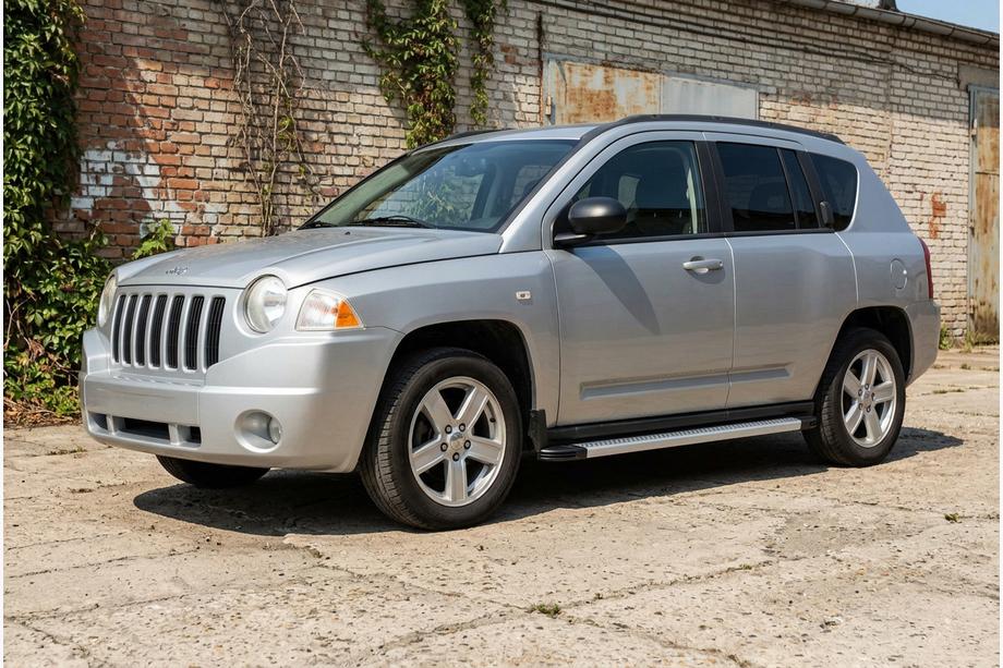 Jeep Compass 2006–2016 Bočne stopnice Maya V2 (2 kosa, aluminij) Image