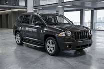 Jeep Compass 2006–2016 Stranski pragovi Maya V1 (2 kos, aluminij) fotografija 1