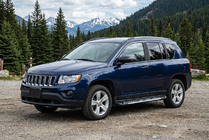Jeep Compass 2006–2016 Bočni pragovi Sunrise (2 kos, aluminij) fotografija 1