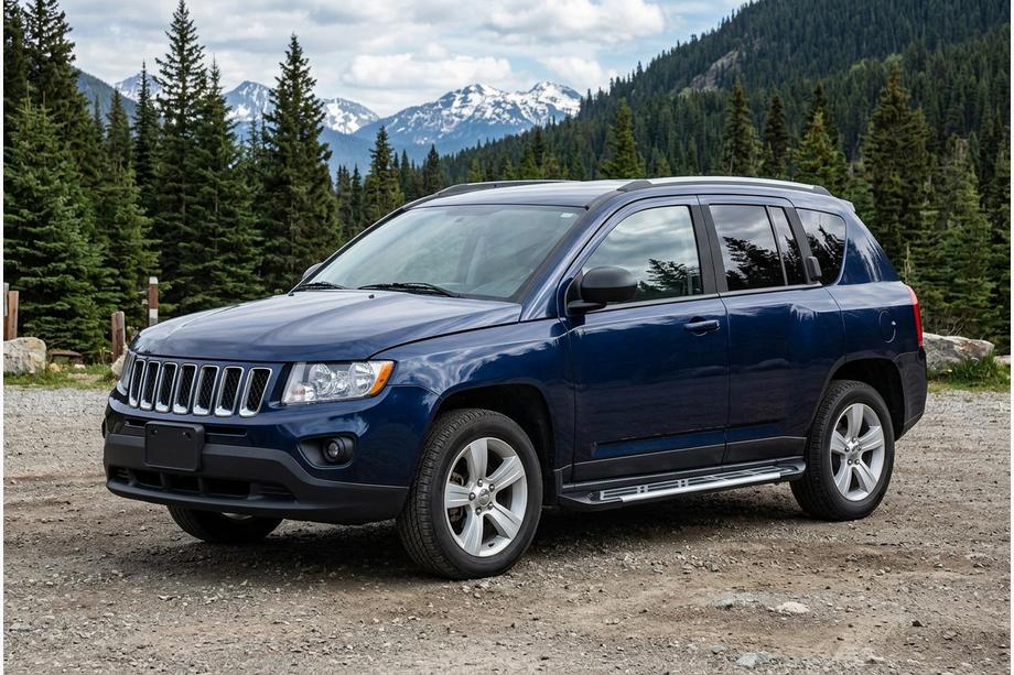 Jeep Compass 2006–2016 Bočni pragovi Sunrise (2 kos, aluminij) Image
