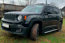 Jeep Renegade 2014– Stranski pragovi Maya V1 (2 kos, aluminij) fotografija 1