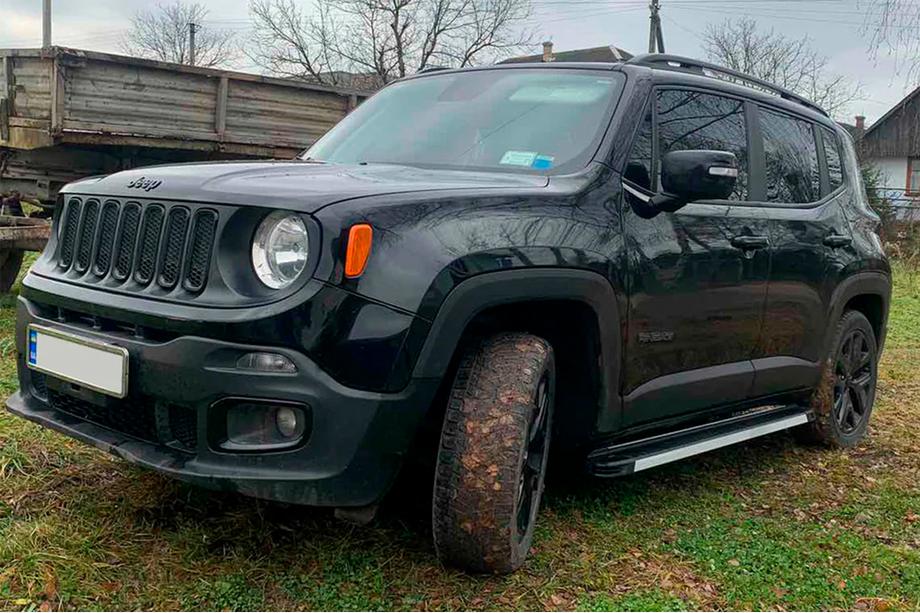 Jeep Renegade 2014– Stranski pragovi Maya V1 (2 kos, aluminij) Image