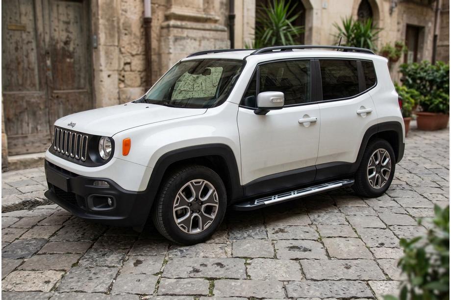 Jeep Renegade 2014– Bočni pragovi Sunrise (2 kos, aluminij) Image