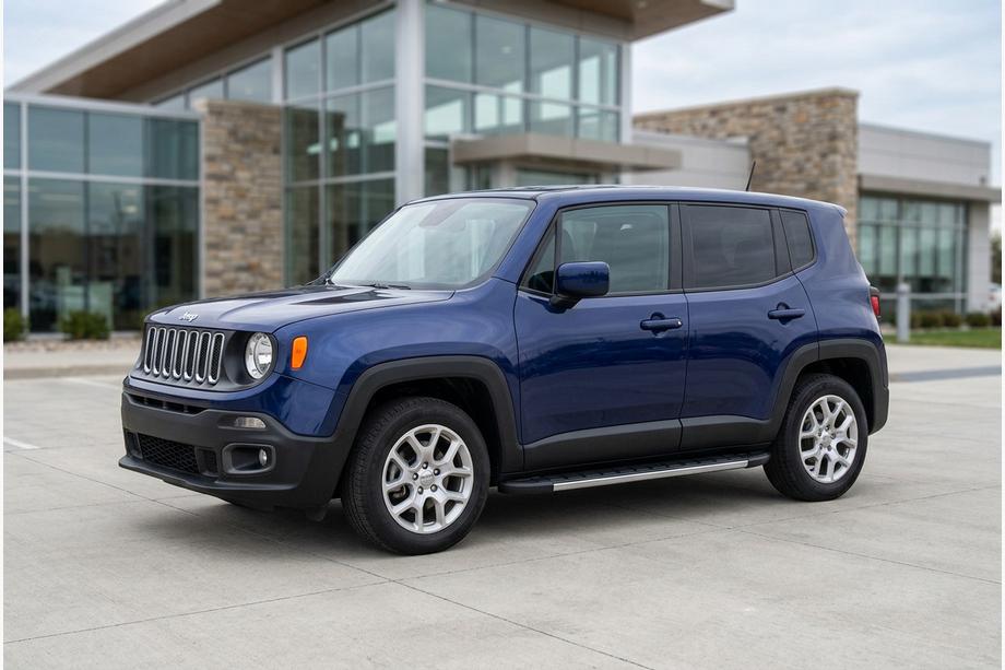 Jeep Renegade 2014– Stranske stopnice Duru (2 kos, aluminij) Image