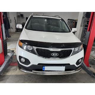 Sprednji spodnji zaščitni lok (nerjavno jeklo) Kia Sorento II XM 2009–2014 fotografija 2