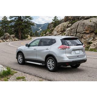 Stranske stopnice Allmond Grey (2 kosa, aluminij) Nissan X-trail T32/Rogue 2014–2021 fotografija 1