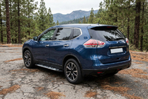 Nissan X-trail T32/Rogue 2014–2021 Bočni pragovi Sunrise (2 kos, aluminij) fotografija 1