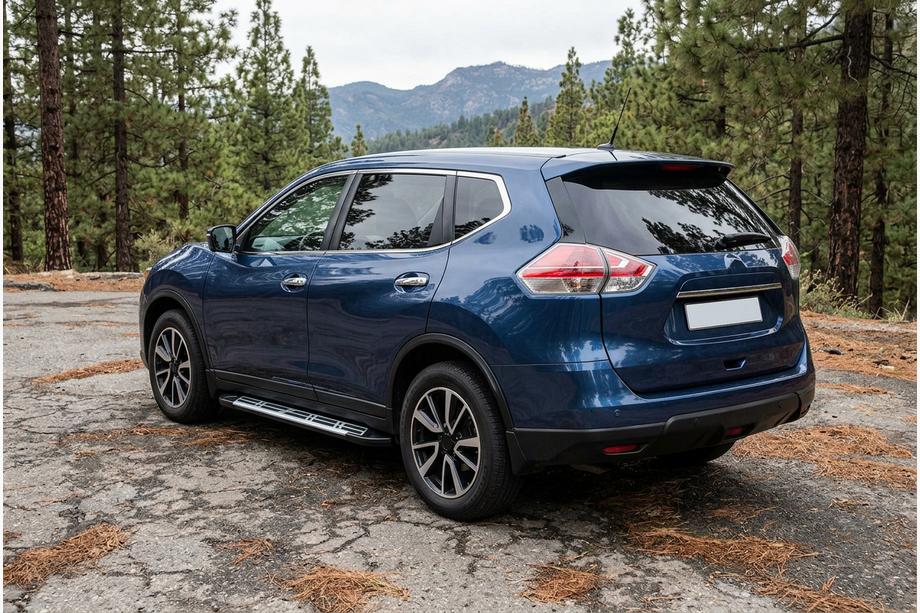Nissan X-trail T32/Rogue 2014–2021 Bočni pragovi Sunrise (2 kos, aluminij) Image