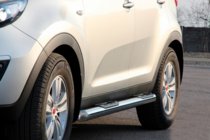Kia Sportage 2010–2015 Stranske cevi (2 kos, nerjavno jeklo) fotografija 4