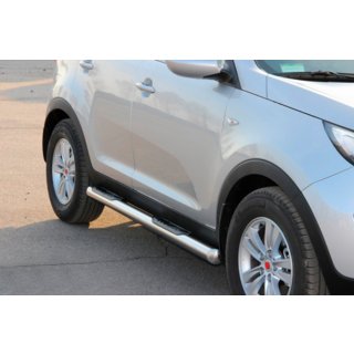 Stranske cevi (2 kos, nerjavno jeklo) Kia Sportage 2010–2015 fotografija 3