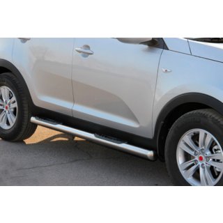 Stranske cevi (2 kos, nerjavno jeklo) Kia Sportage 2010–2015 fotografija 2