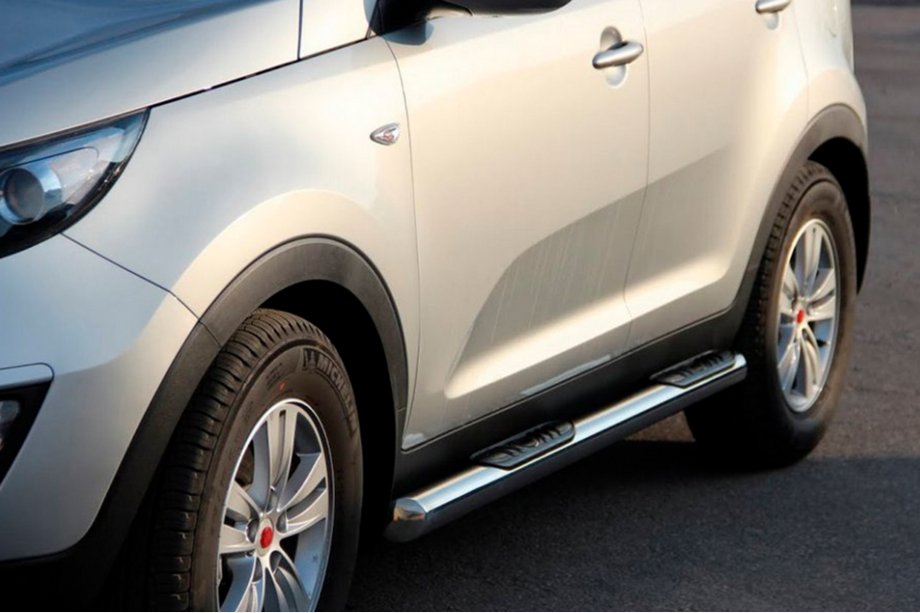 Kia Sportage 2010–2015 Stranske cevi (2 kos, nerjavno jeklo) Image