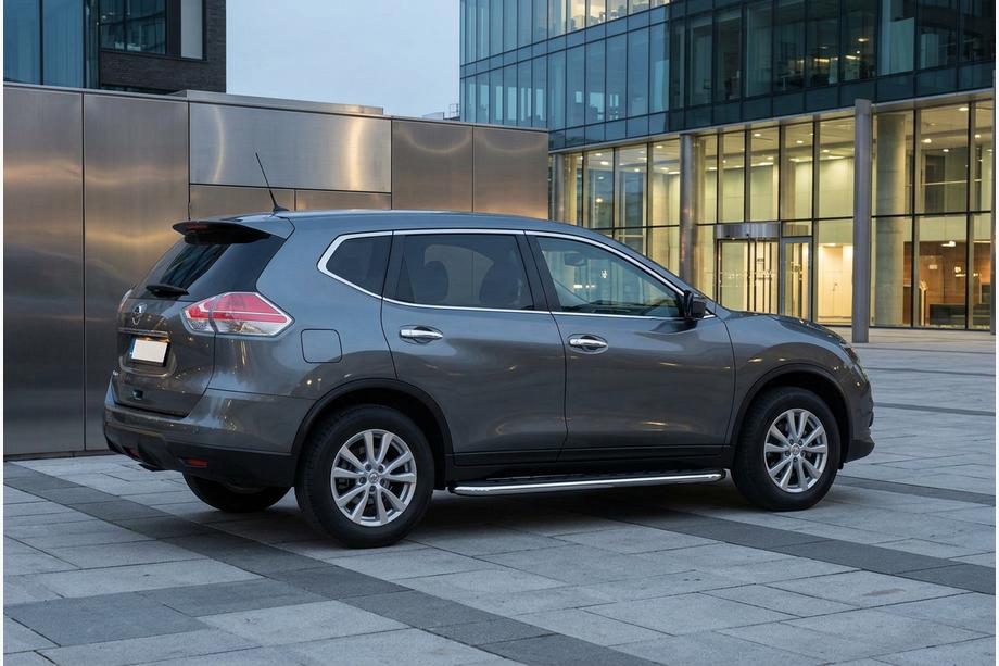 Nissan X-trail T32/Rogue 2014–2021 Stranske stopnice Maydos V1 (2 kosa, aluminij / nerjavno jeklo) Image