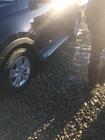 Kia Sportage 2010–2015 Stranske stopnice Allmond Grey (2 kosa, aluminij) fotografija 5