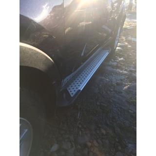 Stranske stopnice Allmond Grey (2 kosa, aluminij) Kia Sportage 2010–2015 fotografija 3