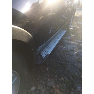 Stranske stopnice Allmond Grey (2 kosa, aluminij) Kia Sportage 2010–2015 fotografija 4