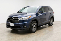 Toyota Highlander 2013–2019 Bočne stopnice RedLine V1 (2 kosa, aluminij) fotografija 1