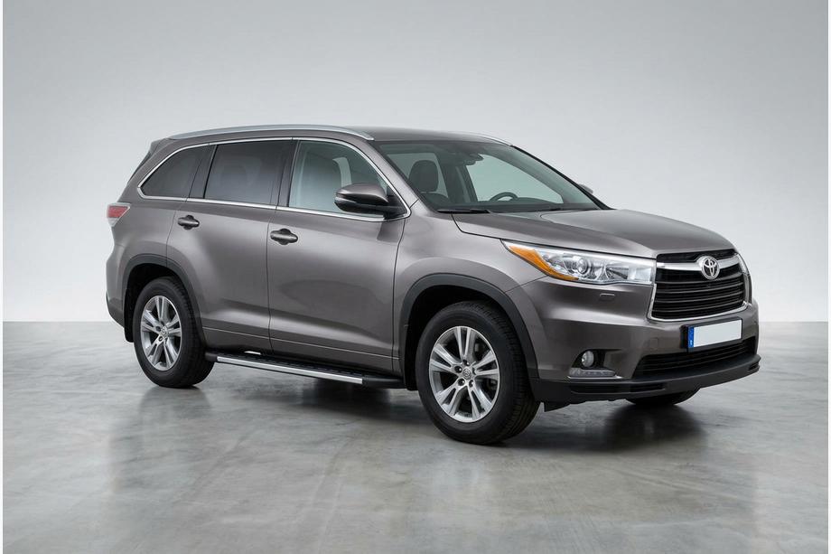 Toyota Highlander 2013–2019 Stranske stopnice Duru (2 kos, aluminij) Image