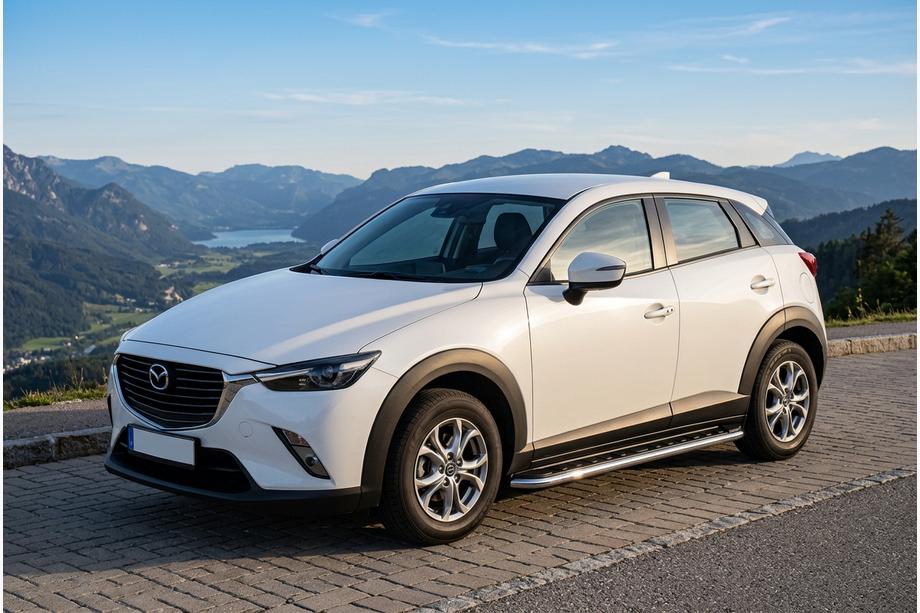 Mazda CX-3 2015– Stranske stopnice Maydos V1 (2 kosa, aluminij / nerjavno jeklo) Image