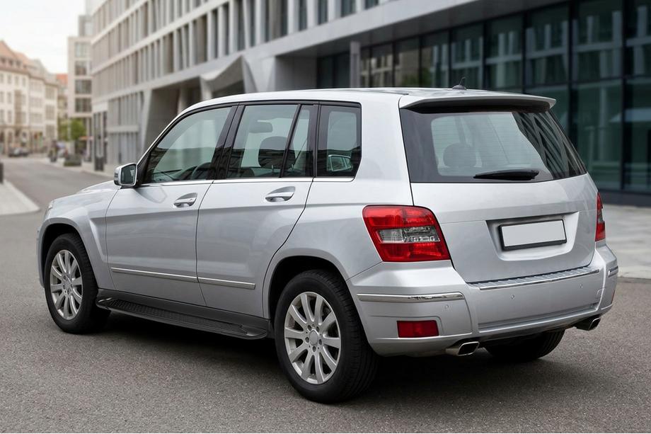 Mercedes GLK class X204 2008–2015 Bočne stopnice Allmond Black (2 kos, aluminij) Image