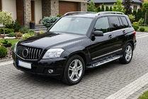 Mercedes GLK class X204 2008–2015 Bočni pragovi Sunrise (2 kos, aluminij) fotografija 1