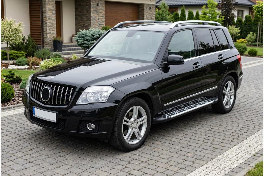 Mercedes GLK class X204 2008–2015 Bočni pragovi Sunrise (2 kos, aluminij) Image