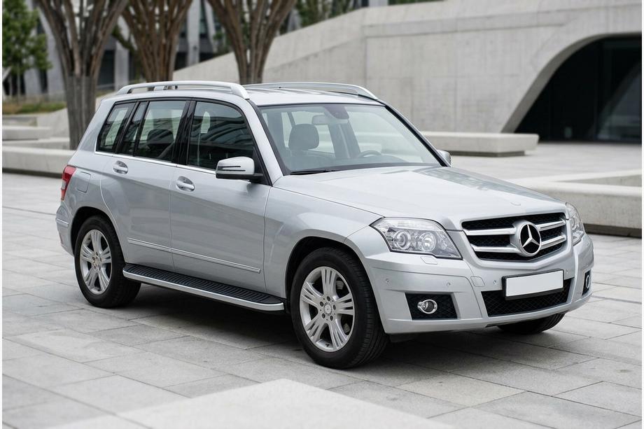 Mercedes GLK class X204 2008–2015 Stranske stopnice Tayga Grey (2 kos, aluminij) Image