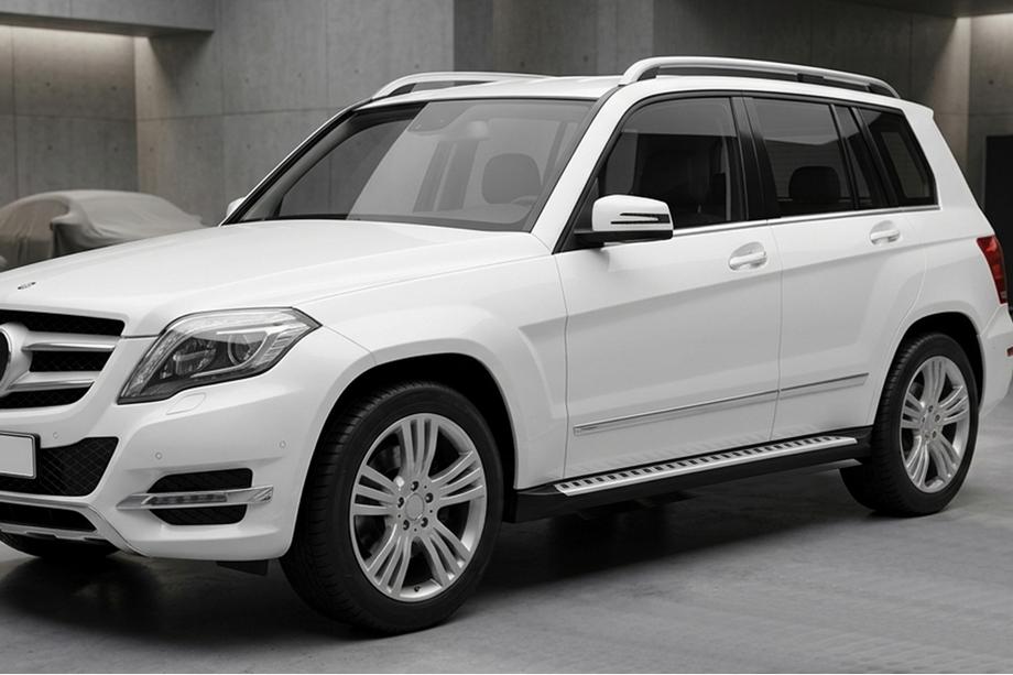 Mercedes GLK class X204 2008–2015 Stranske stopnice Line (2 kosa, aluminij) Image