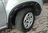 Renault Duster 2008–2017 Razširitve blatniških lokov z izboklinami (8 kos, ABS) DDU - Ukrajina fotografija 11