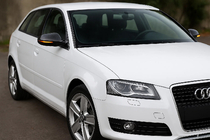 Audi A3 2003–2012 Pokrovi ogledal 2008-2012 (2 kosa, karbon) fotografija 1