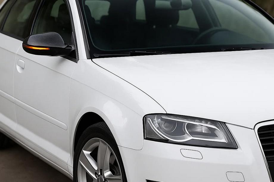 Audi A5 2007–2015 Pokrovi ogledal (2 kosa, karbon) Image