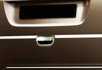 Mercedes Viano 2004–2014 Inox obloga kljuke zadnjih vrat fotografija 4