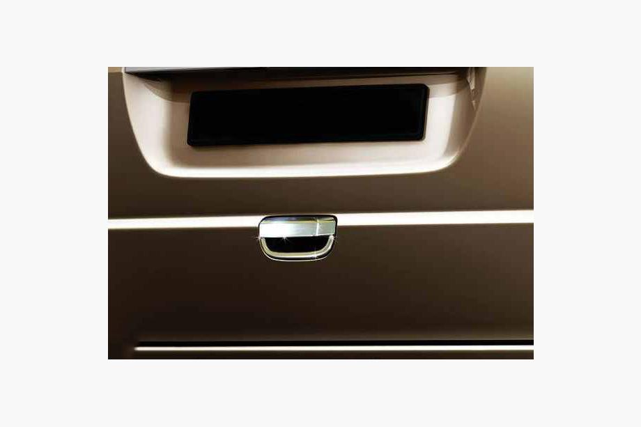 Mercedes Viano 2004–2014 Inox obloga kljuke zadnjih vrat OmsaLine - italijansko nerjavno jeklo Fotografija 4