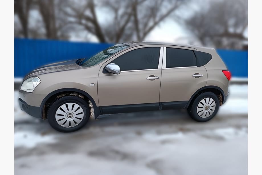 Nissan Qashqai 2010–2014 Kromirane obloge stebričkov vrat (4 kosi, nerjaveče jeklo) +2, OmsaLine - italijansko nerjavno jeklo Image