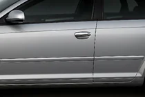 Audi A4 B6 2000–2004 Kromirane obloge kljuk vrat (4 kosi, nerjavno jeklo) fotografija 3