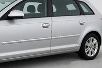 Audi A4 B6 2000–2004 Kromirane obloge kljuk vrat (4 kosi, nerjavno jeklo) fotografija 1