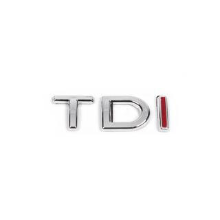 Napis TDI (kot original) fotografija 2