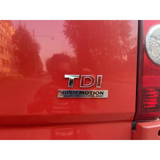 Napis TDI (poševna pisava) fotografija 2