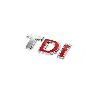 Napis TDI (poševna pisava) fotografija 3