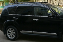 Mitsubishi ASX 2010–2023 Okenske obrobe (6 kos, nerjavno jeklo) fotografija 3