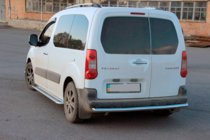 Citroen Berlingo 2008–2018 Zadnji zaščitni lok (nerjaveče jeklo) fotografija 3