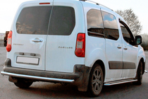 Citroen Berlingo 2008–2018 Zadnji zaščitni lok (nerjaveče jeklo) fotografija 4