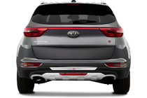 Kia Sportage 2015–2021 Zadnji difuzorski dodatek V1 2015-2019 (plastika) fotografija 1
