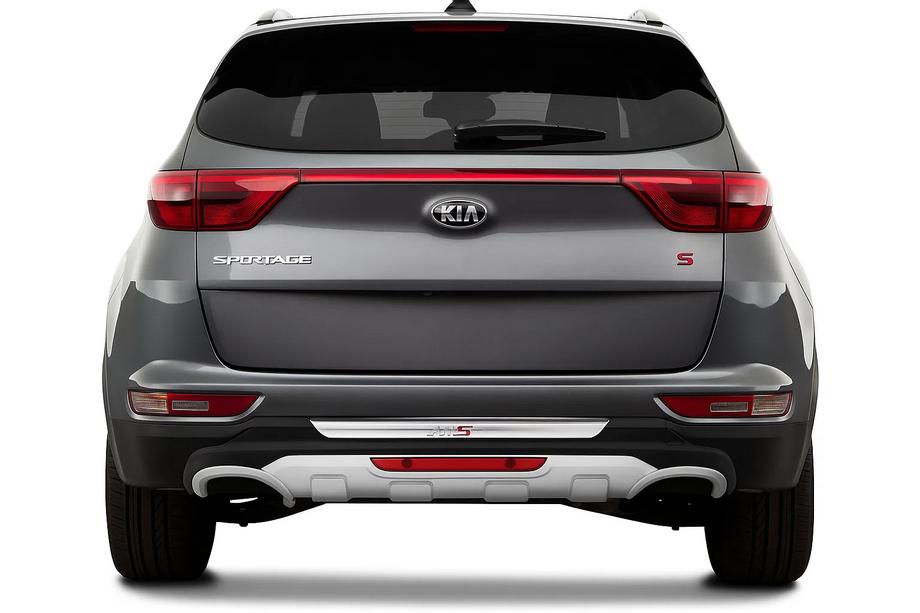 Kia Sportage 2015–2021 Zadnji difuzorski dodatek V1 2015-2019 (plastika) Image