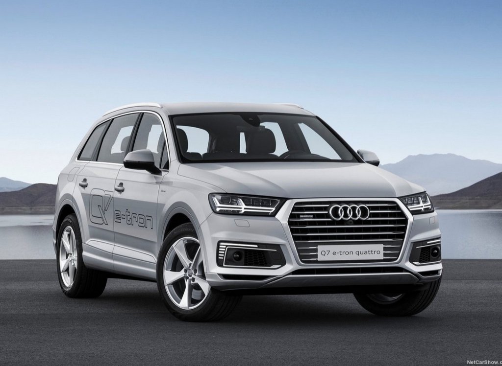 Preizkus hibridnega Audi Q7 e-Tron z dizelskim motorjem