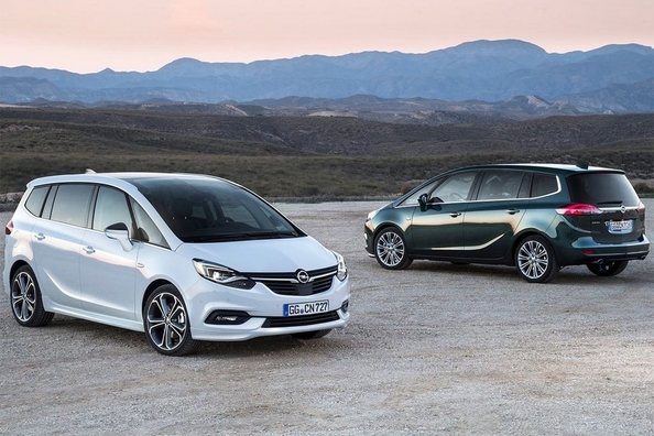 Pregled nove generacije enoprostorca Opel Zafira