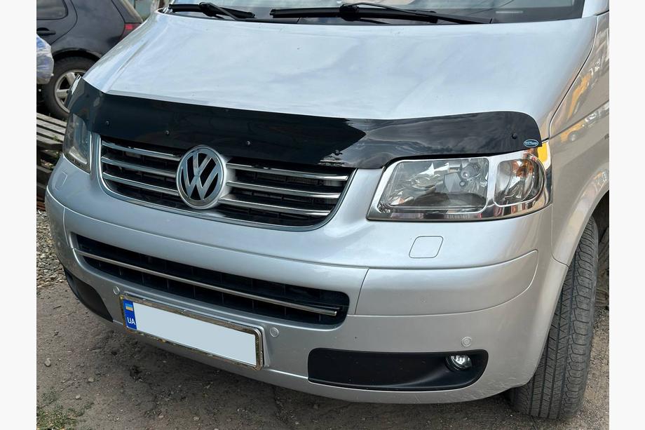 Volkswagen T5 Caravelle 2004–2010 Okrasne letve za sprednje žaromete (2 kosa, nerjavno jeklo) Image