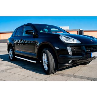 Stranske stopnice BlackLine (2 kos, aluminij) Porsche Cayenne 2003–2010 fotografija 1