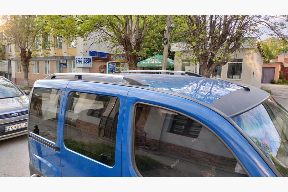 Fiat Doblo I 2005–2010 Kromirane strešne sani Fotografija 3